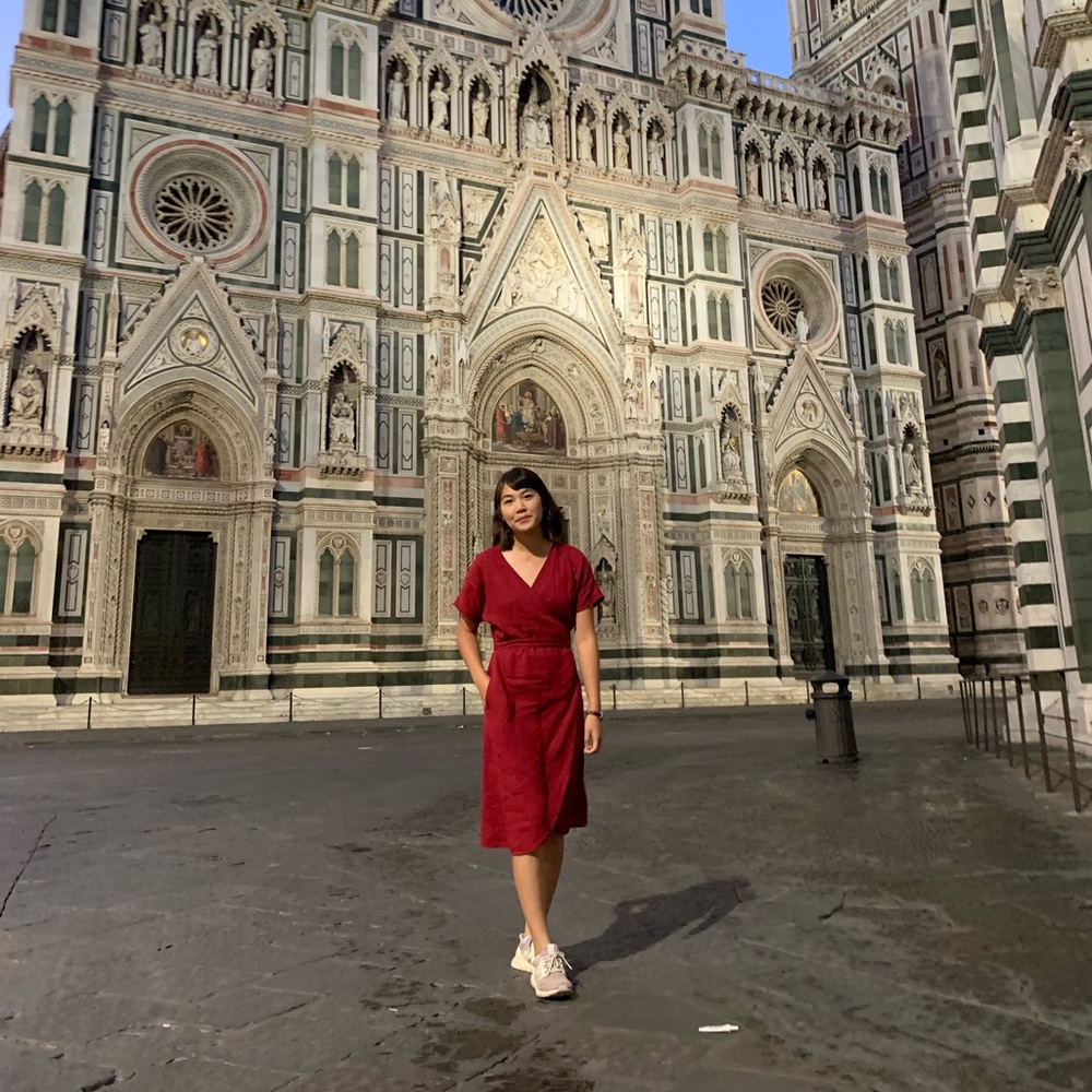 Linenfox Mimosa Wrap Dress